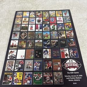 Under Armour 2009 Senior Bowl Football Game Program Annual All-Star Crimson Tide